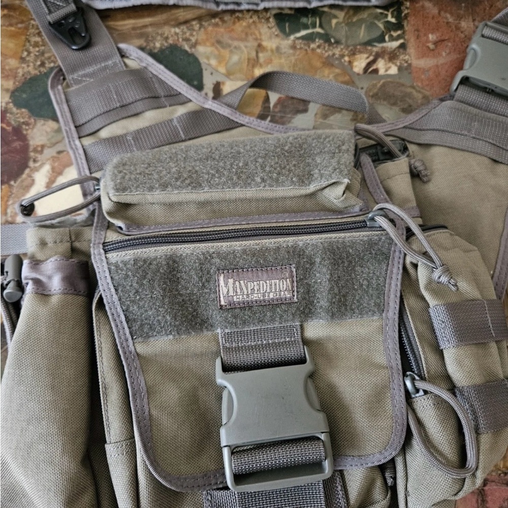 Max Edition Olive Green Tactical Messenger Bag